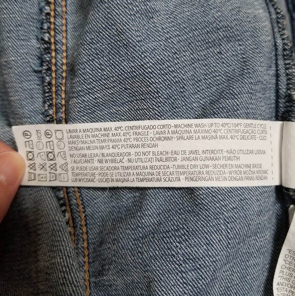 Zara Trafaluc denim jacket small - Picture 7 of 8
